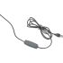 EXTOL LIGHT LED-Lupenlampe, Tischmodell, Schwarz, 7 W COB, 2400 Lm, 5× Vergrößerung; mechanisch verstellbare Halterung, USB-Ladekabel