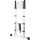 EXTOL PREMIUM Teleskopleiter, max./min. Höhe 3,8m/0,96m, ALU