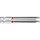FORTUM Schraubendrehereinsatz PH, 2 Stk., S2 Stahl; PH 2×90mm, auf Blisterkarte
