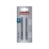 FORTUM Schraubendrehereinsatz PH, 2 Stk., S2 Stahl; PH 2×90mm, auf Blisterkarte
