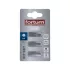 FORTUM Schraubendrehereinsätze HEX, 3 Stk., S2 Stahl; H 4×25mm, auf Blisterkarte