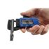 EXTOL CRAFT digitaler Mikrometer; 0,01×12,7mm, Kunststoff, Genauigkeit ±0,1 mm