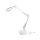 EXTOL LIGHT LED-Lupenlampe, Tischmodell, Weiß, 7 W COB, 2400 Lm, 5× Vergrößerung; mechanisch einstellbare Befestigung, USB-Ladekabel