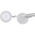 EXTOL LIGHT LED-Lupenlampe, Tischmodell, Weiß, 7 W COB, 2400 Lm, 5× Vergrößerung; mechanisch einstellbare Befestigung, USB-Ladekabel