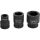 FORTUM Maschinen-Schlagschrauber-Stecknuss 3/4', 55mm, L 70 mm, schwarz, FORTUM