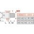 FORTUM Nietenbolzensatz 15 Stk., M8, verzinkter Stahl, FORTUM
