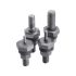 FORTUM Nietmutter- und Blindnietzange, 2-in-1, drehbarer Kopf, Zweihandgriff; 260 mm, CrVMo Kopf, FORTUM