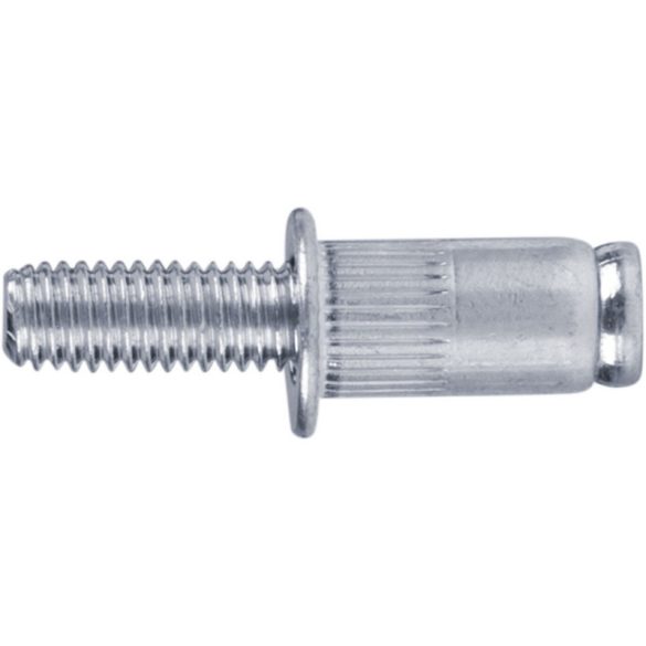 FORTUM Nietenbolzen Set 50 Stk., M4, verzinkter Stahl FORTUM