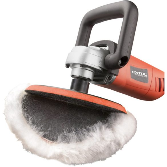 EXTOL PREMIUM Winkelpoliermaschine 180 mm 1100W, 1000-3000 U/min, Kartonverpackung