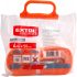 EXTOL PREMIUM Abschleppgurt, max. 2800 kg; 4 m × 50 mm, 2 geschmiedete Haken