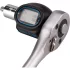 EXTOL PREMIUM digitaler Drehmomentadapter, mit Signalton, 1/2', 20-200Nm, Adapter: 1/4' und 3/8'