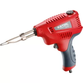   EXTOL PREMIUM Lötkolben 200W, 3 Funktionen: Löten, Polyschaum-Schneider, Holzgravur, einstellbare Temperatur, Kunststoffkoffer