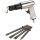 EXTOL PREMIUM Pneumatischer Meißelhammer, 10mm (3/8) Aufnahme, 3500 Schläge/Min., 136l/Min., 6,3 Bar, 1/4 Schlauchanschluss, 1,3 kg