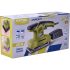 EXTOL CRAFT Vibrationsschleifer 200W, 90×187mm; 11000/min, Alu- und Klettverschluss-Sohle
