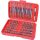 EXTOL PREMIUM Schraubendreher-Set 98-tlg. Cr.V., flach:3-7mm, PH0-3, PZ0-3, HEX 1,5-6mm, T und TTa 8-40, auch mit langen Bits