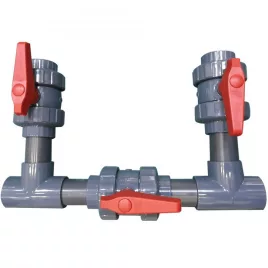 Wärmepumpen-Bypass-Set, mit D50 mm Anschluss, ohne Tank