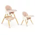 Baby Hochstuhl 2in1 ECOTOYS - Babysitz, Hochstuhl, hoher Stuhl, bequem, sicher