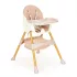 Baby Hochstuhl 2in1 ECOTOYS - Babysitz, Hochstuhl, hoher Stuhl, bequem, sicher