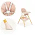 Baby Hochstuhl 2in1 ECOTOYS - Babysitz, Hochstuhl, hoher Stuhl, bequem, sicher
