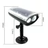 Solar-LED-Außenlampe mit Bewegungsmelder