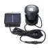 Wasserdichte Solar-LED-Gartenlampe mit Erdspieß