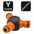NEO TOOLS Y-Verbinder, 3-armig, zweikomponentig 15-744