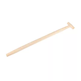 VERTO Spatenstiel, Buchenholz, T-Griff, 38mm/90cm 15G061