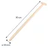 VERTO Spatenstiel, Buchenholz, T-Griff, 38mm/90cm 15G061
