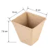 VERTO Anzuchtbox, Papier, 8x8x7,8cm, 18 Stk./Pkg 15G464