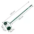VERTO Handvertikutierer, Rasenlüfter, 27 Zinken, 15 cm Trommeldurchmesser 15G539