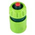 VERTO Schlauch-Schnellkupplung 1/2" mit Wasserstopp 15G721