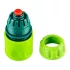 VERTO Schlauch-Schnellkupplung 1/2" mit Wasserstopp 15G721