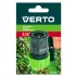 VERTO Schlauch-Schnellkupplung 3/4" mit Wasserstopp 15G723