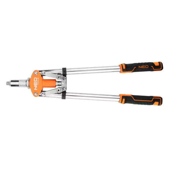 NEO TOOLS Zweihand-Blindnietzange für Aluminium und Stahl, 3,2-6,4mm 18-106-1