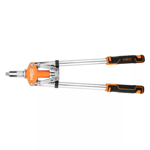 NEO TOOLS Zweihand-Blindnietzange für Aluminium und Stahl, 3,2-6,4mm 18-106-1