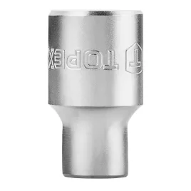 TOPEX Steckschlüssel 10mm, 1/2", sechskant 38D710
