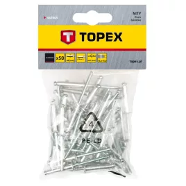 TOPEX Blindniete 4.0X18, 50 Stk 43E405
