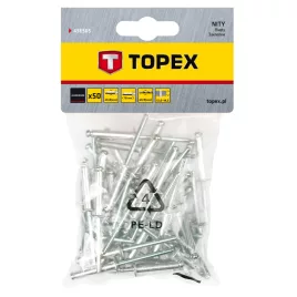 TOPEX Blindniete 4.8X18, 50 Stk 43E505