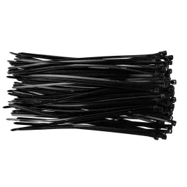   TOPEX Kabelbinder, Schnellbinder, 3,6mm x 200mm, schwarz, 100 Stk. 44E976