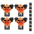 NEO TOOLS Eckzwinge-Set, federbelastet, 4-teiliges Set 45-492