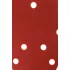 GRAPHITE Schleifpapier für Deltaschleifer, Klett, 11 Löcher 140 x 140 x 80mm, K240, 5 Stk. 54H015