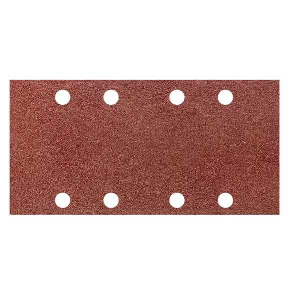 GRAPHITE Schleifpapier, Klett 93x185mm, K60, gelocht, 5 Stk. 55H737
