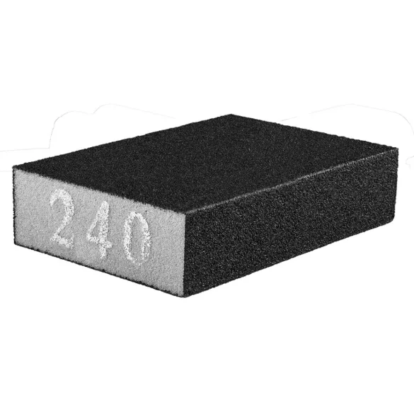 GRAPHITE Schleifschwamm 70x25x100mm, K240 55H921