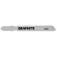 GRAPHITE Stichsägeblatt 50x75 21TPI Bosch, 2 Stk. 57H767