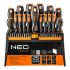 NEO TOOLS Schraubendreher-Set + Bits 37 Stk. 25 Jahre Garantie 04-210