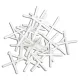 NEO TOOLS Abstandhalter-, Fugenkeil - 2mm, 200 Stk. 61-108