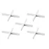 NEO TOOLS Abstandhalter-, Fugenkeil - 2mm, 200 Stk. 61-108