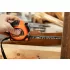 NEO TOOLS Maßband, 3m/16mm, verstärkt, Stahl, schwarzes Band mit weißer vergrößerter Skala, magnetisch, Autostopp+Feststeller 67-241