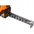 NEO TOOLS Maßband, 3m/16mm, verstärkt, Stahl, schwarzes Band mit weißer vergrößerter Skala, magnetisch, Autostopp+Feststeller 67-241