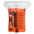 NEO TOOLS Feinmechaniker-Präzisions-Schraubendreher-Set mit Bits, Griff und Verlängerungen, 45-teilig 06-111-1